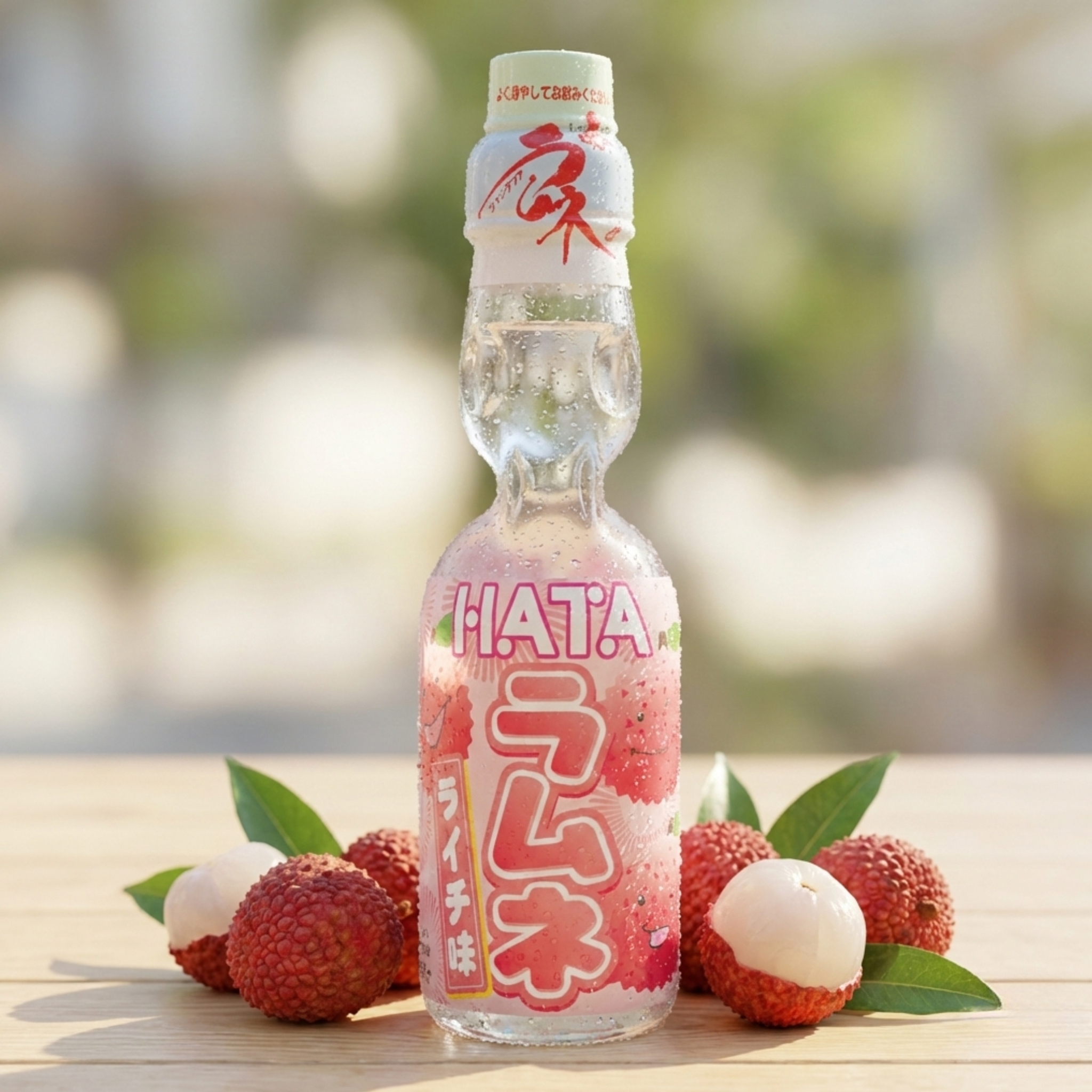 Limonade Japonaise Ramune Hata - Saveur Litchi (Lychee)