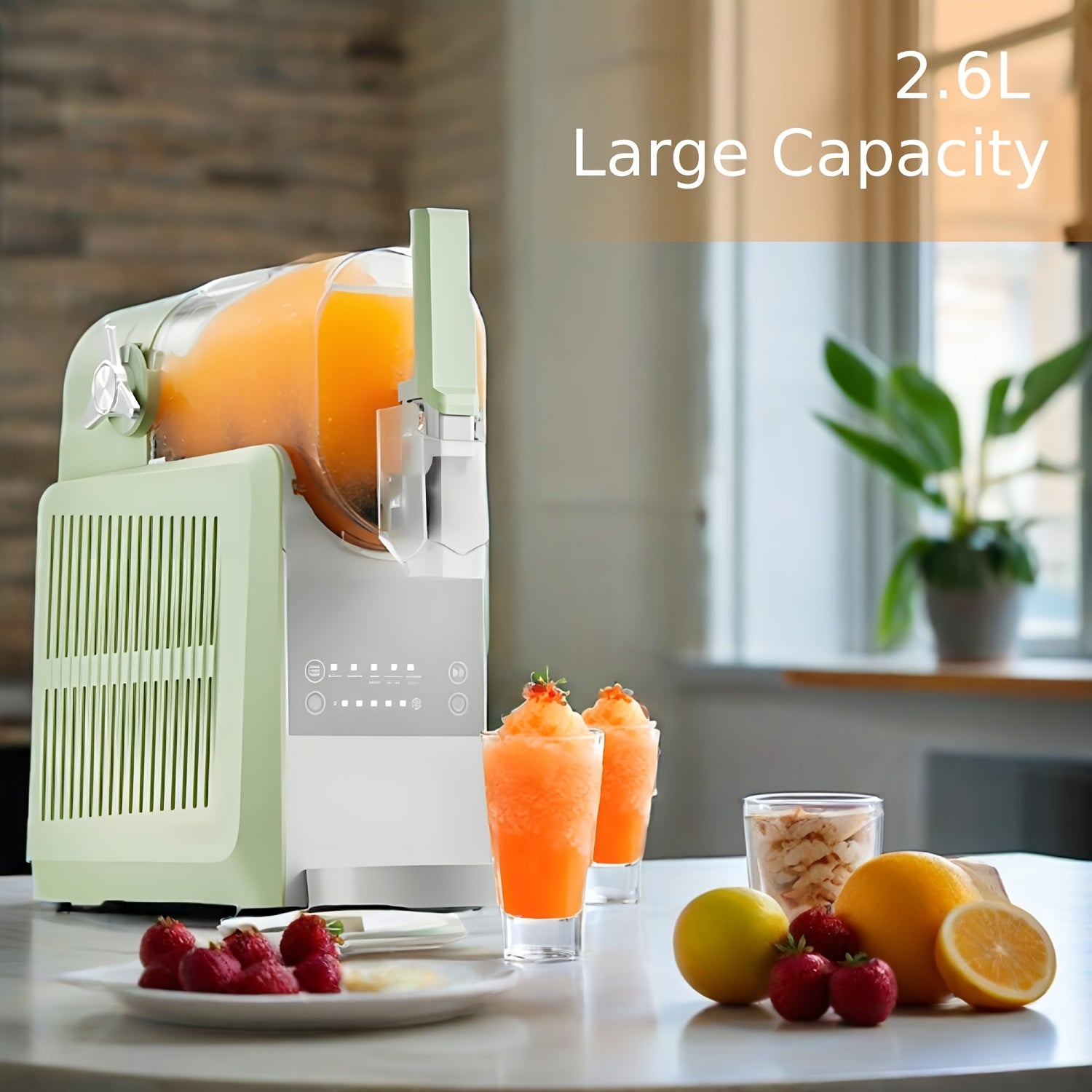Machine  Granits 5en1 Prpare Rapidement Granits et Milkshakes en 15 Minutes 5 Modes Nettoyage Automatique Facile Machine  Th Glac Machine  Glace de Grande Capacit 25L pour Usage Domestique Cadeau dHalloween Cadeau de Nol