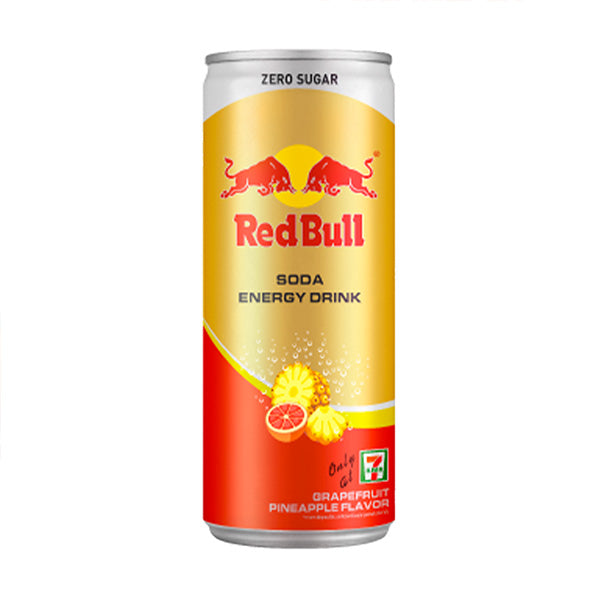 Red Bull The Pineapple & Lemon Edition - Saveur Thaï Ananas, Citron & Citronnelle (Canette 250ml)
