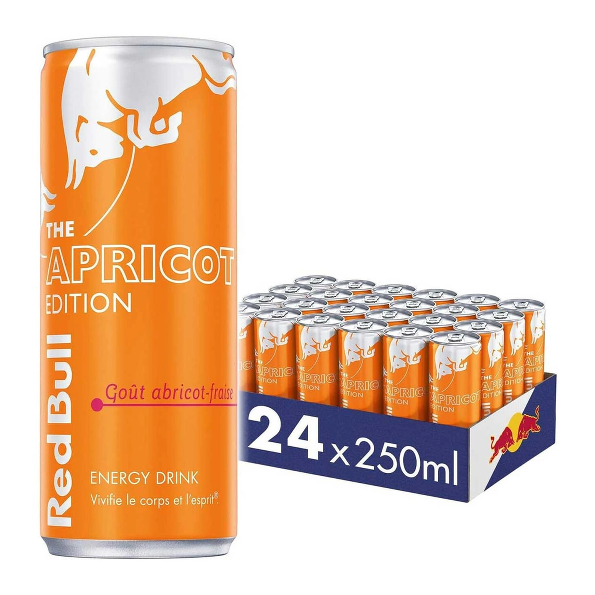 Red Bull boisson énergisante abricot-fraise 24 x 250 ml