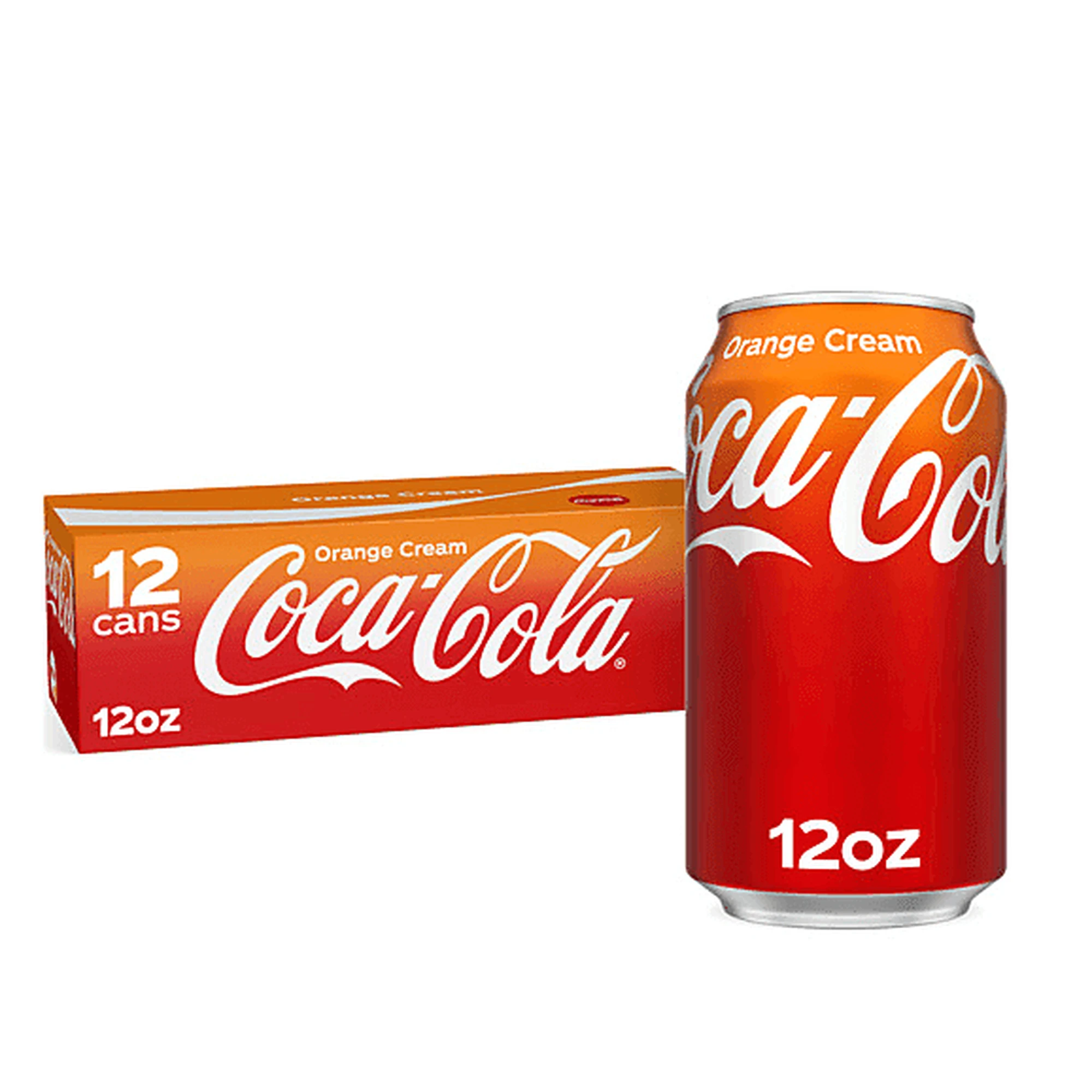 Coca-Cola Orange et crème États-Unis 12 x 355 ml