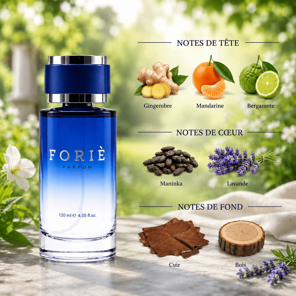 Parfum homme foriè fr29 120 ml