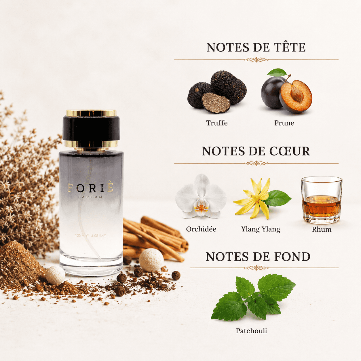 Parfum unisexe foriè fr502 120 ml