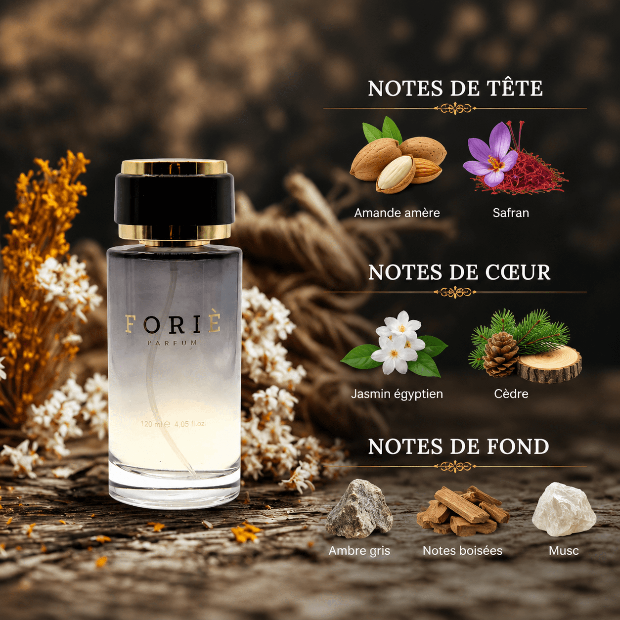 Parfum unisexe foriè fr504 120 ml