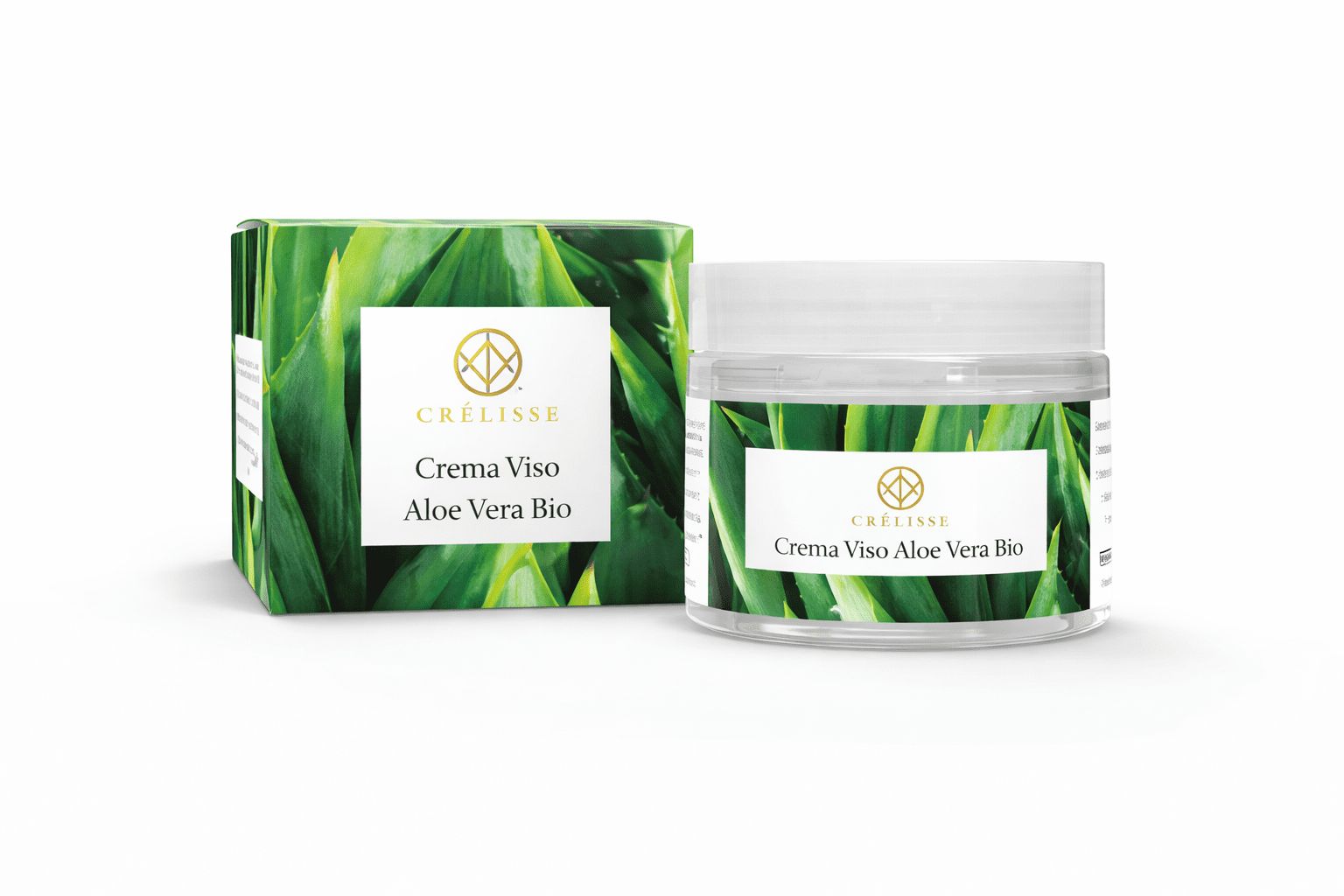 Crème visage aloe vera - 50ml