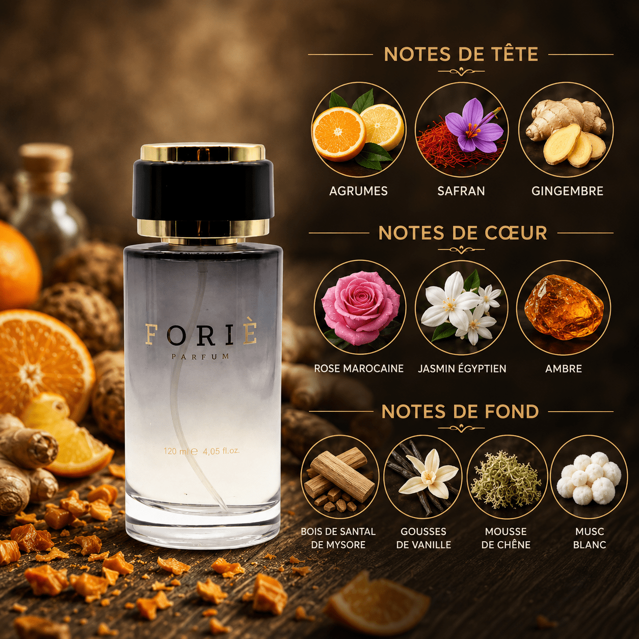 Parfum unisexe foriè fr510 120 ml