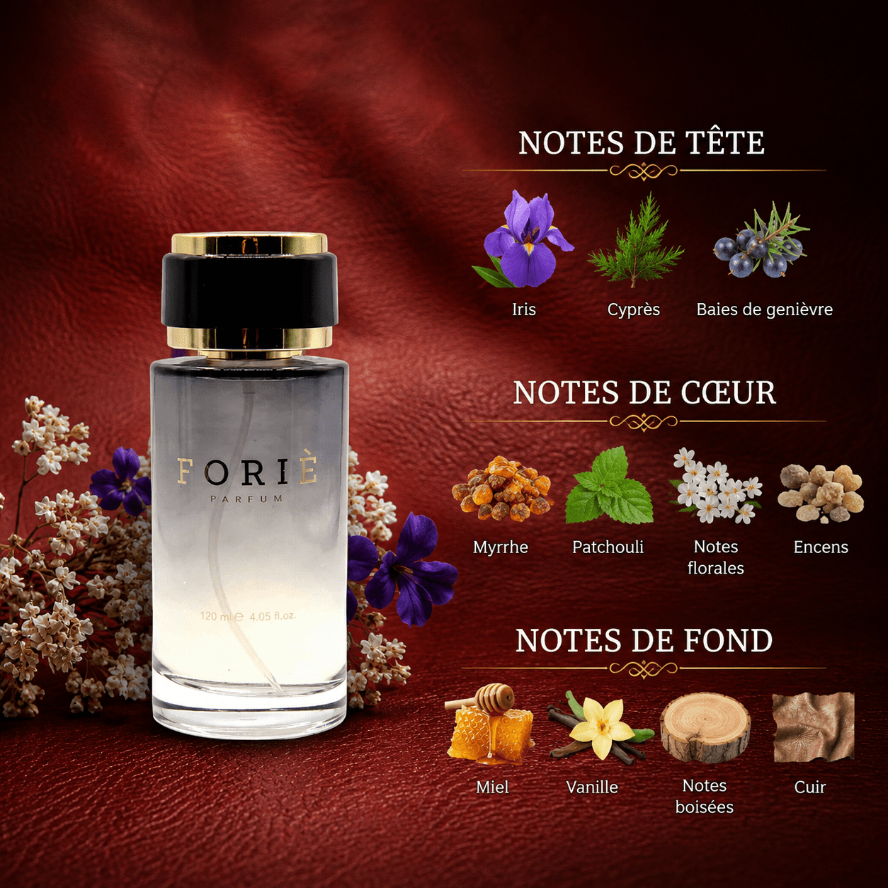 Parfum unisexe foriè fr505 120 ml