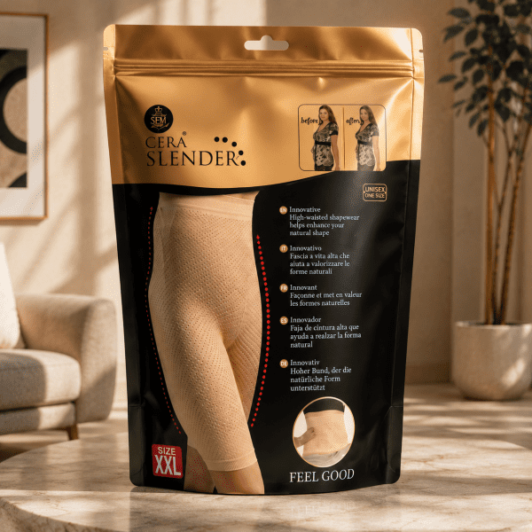 Cera slender – effet minceur immédiat xxl (tailles : du 50 au 52)