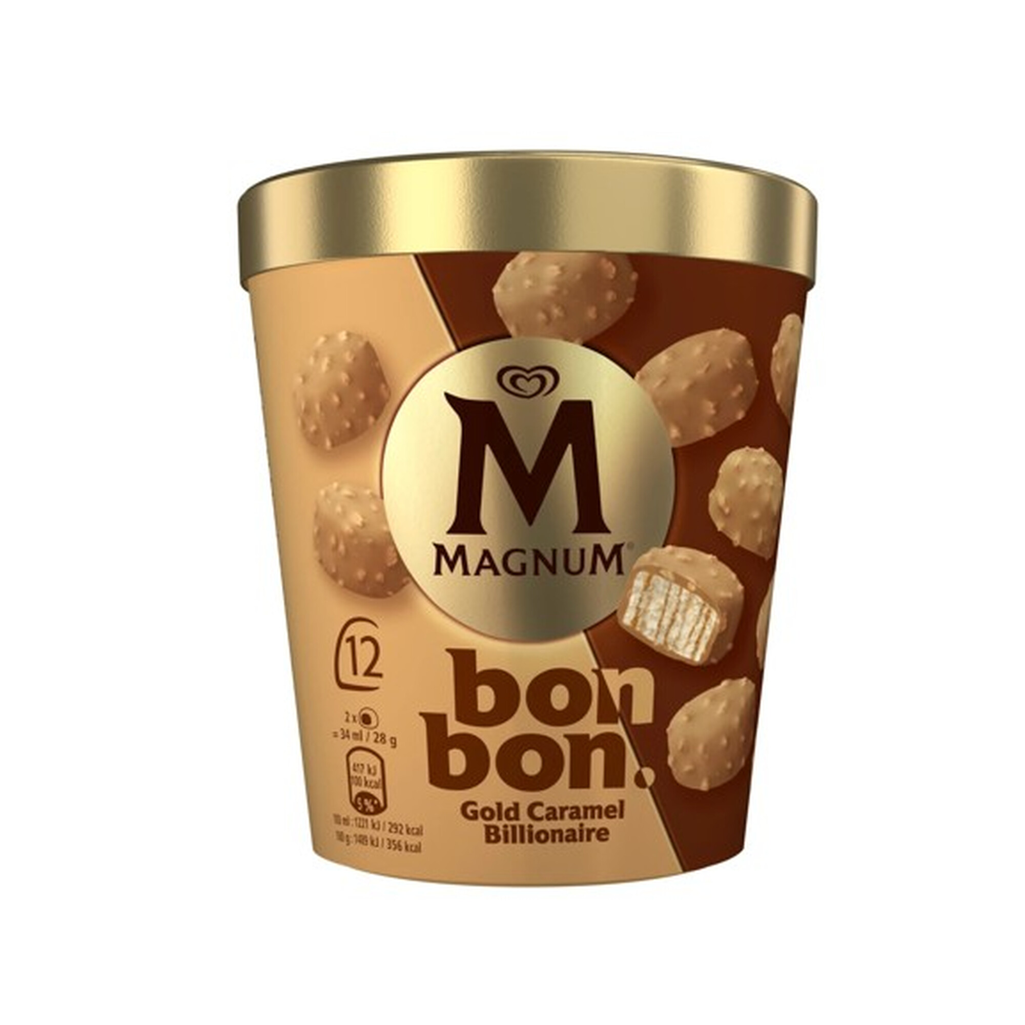 MAGNUM Bonbon Glacé Gold Billionnaire 168g