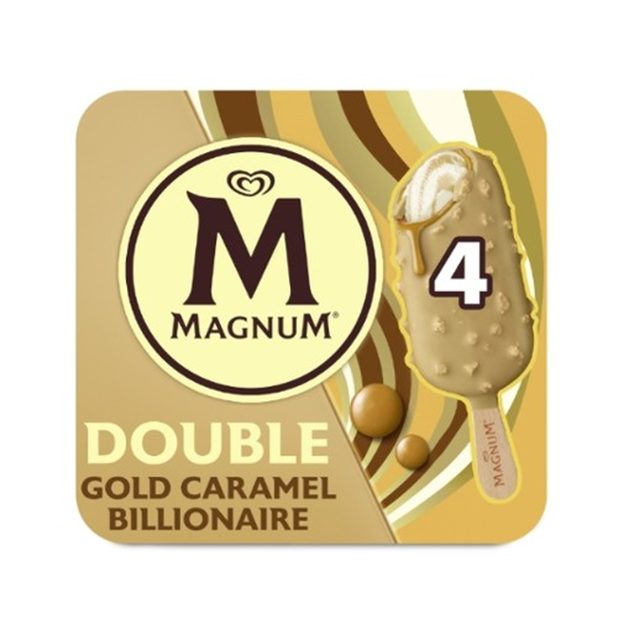 Glace Magnum Double Gold Caramel 284 g