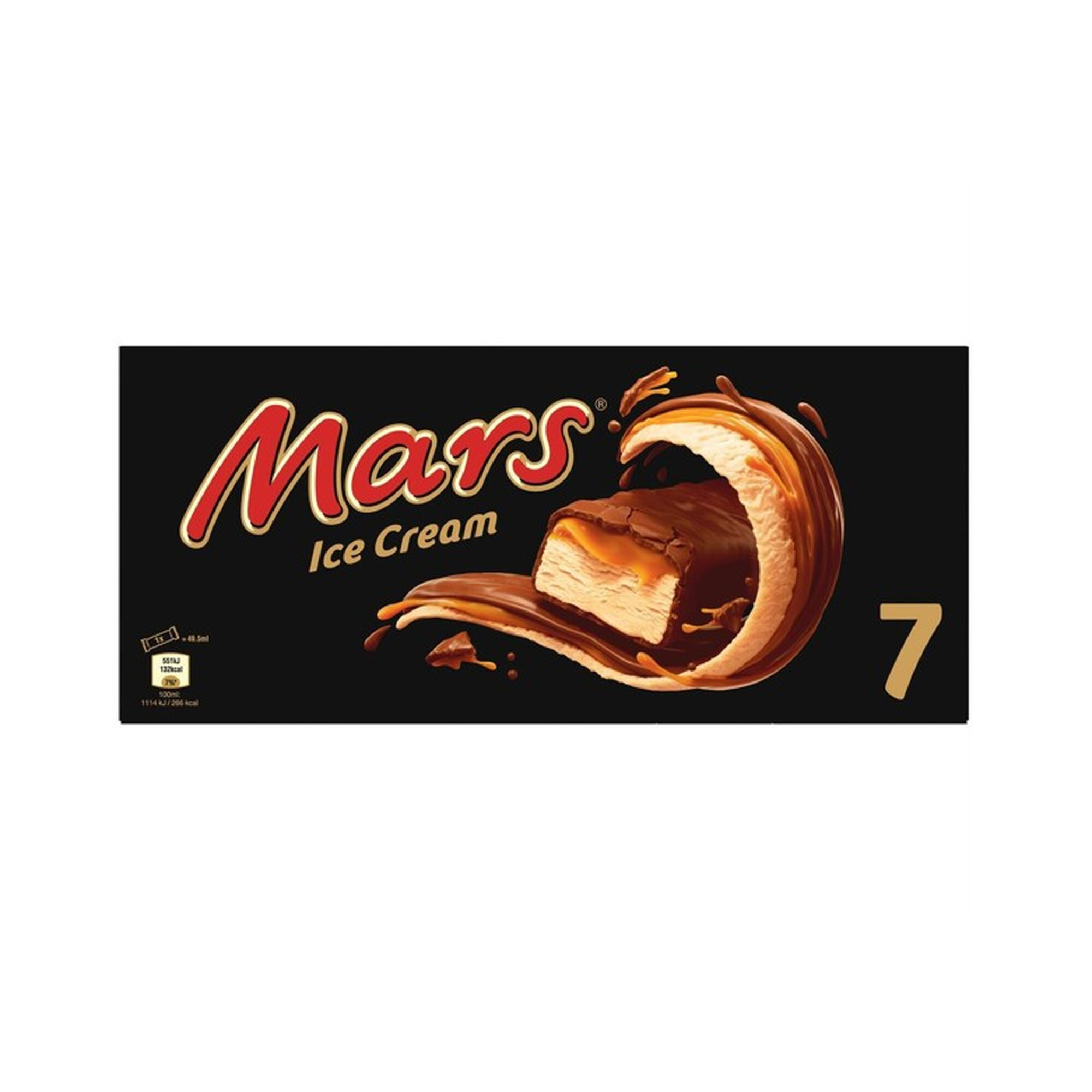 MARS Barres glacées au Caramel x7 280g