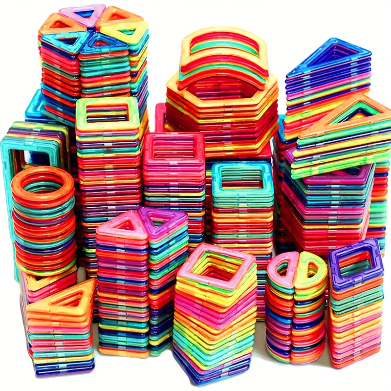 Lot de 40 blocs magnétiques de construction éducatif