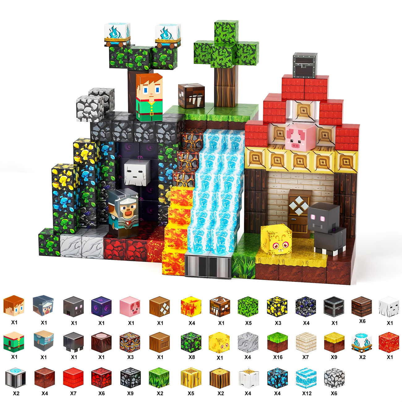 Blocs de construction magnétiques 150/300 pièces YTA