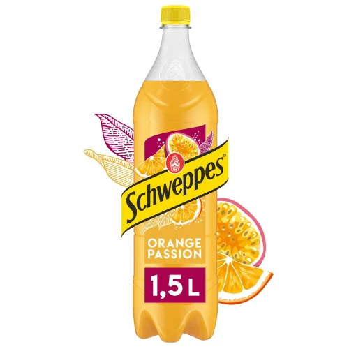 Soda à l'Orange Passion SCHWEPPES