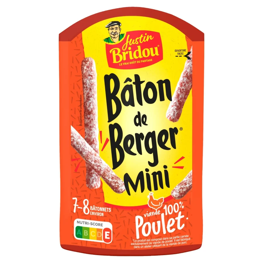 Saucisson sec poulet JUSTIN BRIDOU