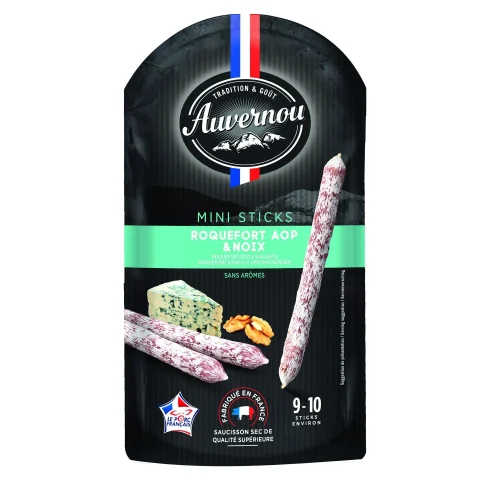 Saucisson roquefort & noix AUVERNOU