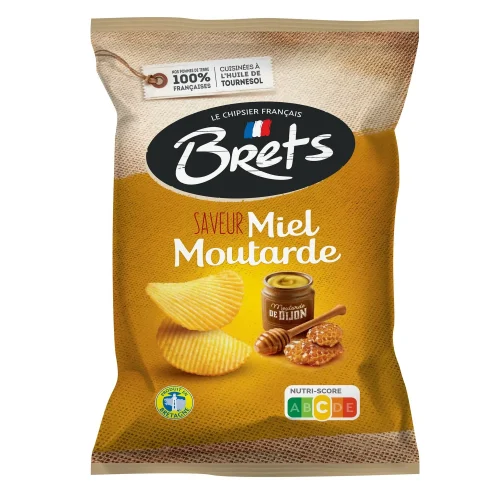 Chips saveur miel moutarde BRETS