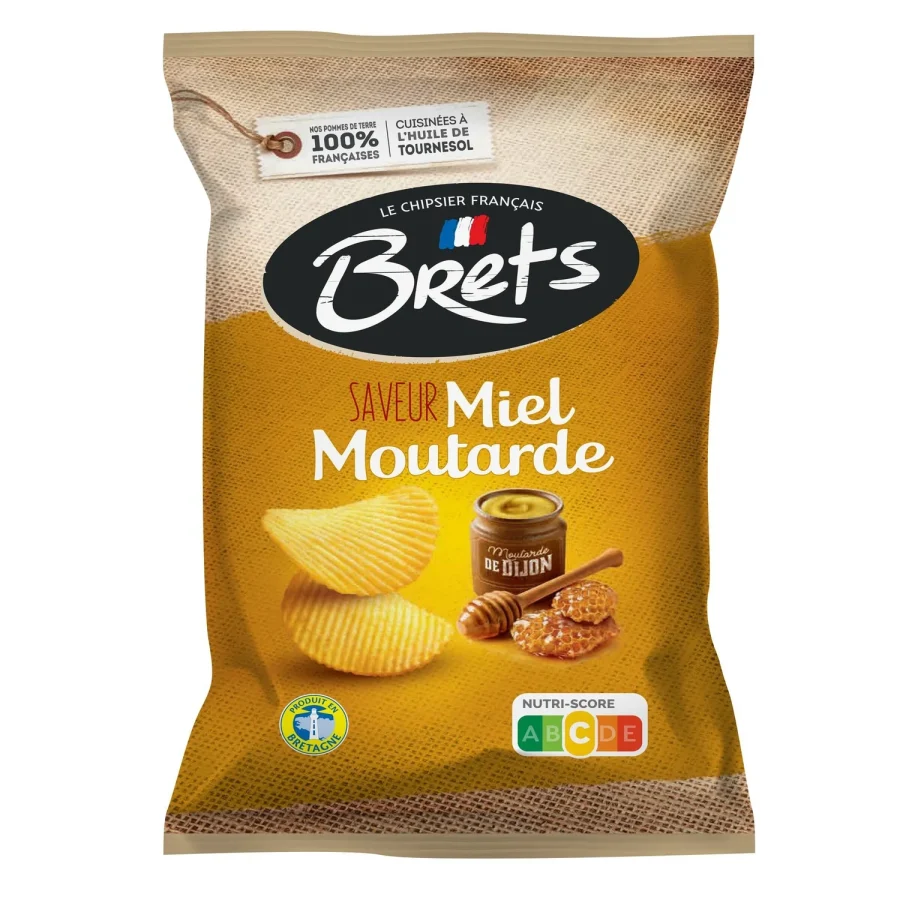 Chips saveur miel moutarde BRETS