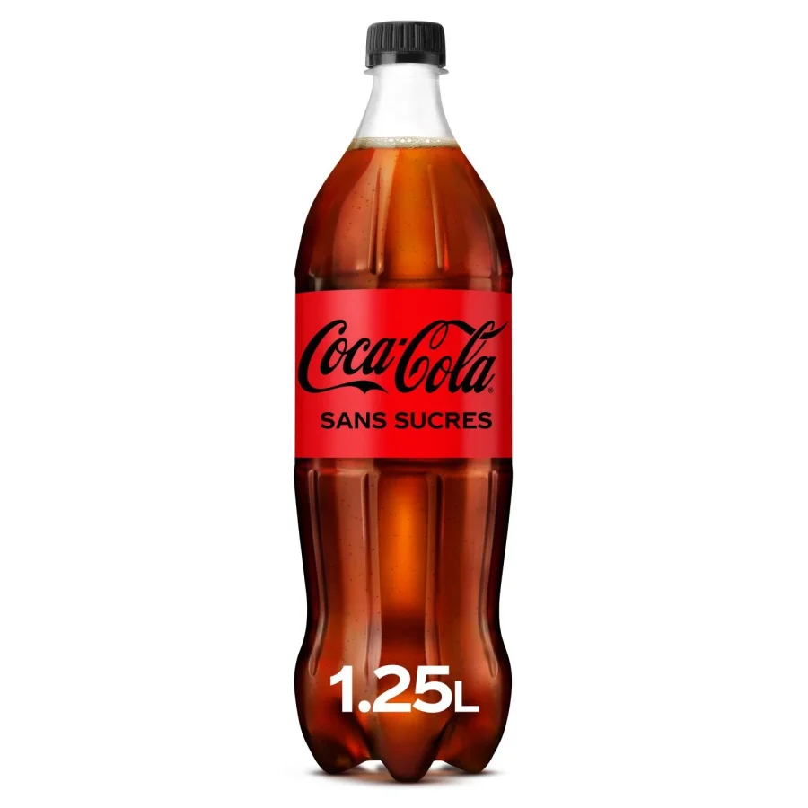 Soda au Cola Zéro Sucres COCA-COLA