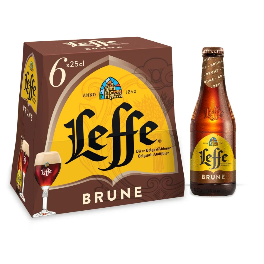 Bière Brune D'Abbaye 6,5% LEFFE