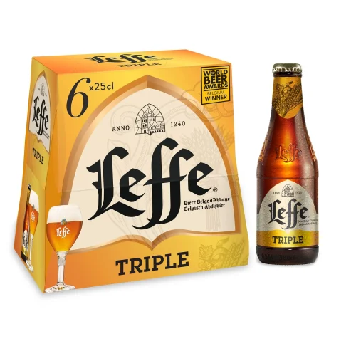Bière Blonde Triple D'Abbaye 8,5% LEFFE