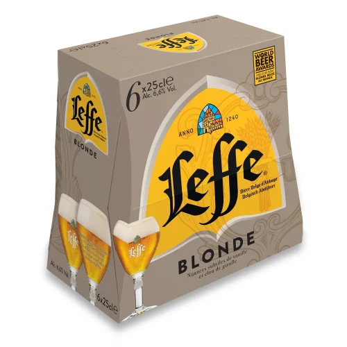 Bière Blonde D'Abbaye 6,6% LEFFE