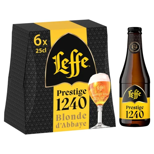 Bière Blonde D'Abbaye Prestige 8,5% LEFFE