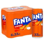 Soda orange aux arômes naturels FANTA