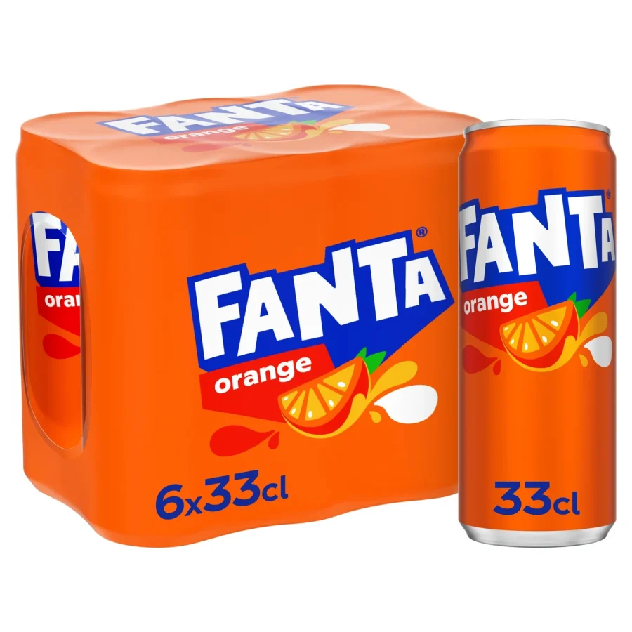 Soda orange aux arômes naturels FANTA