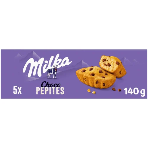 Gâteaux moelleux aux pépites de chocolat Choco Pépites MILKA