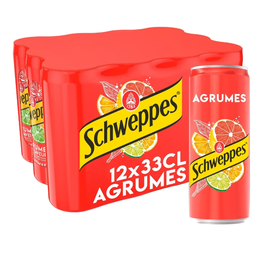 Soda aux Agrumes SCHWEPPES